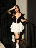 Elise Bubble Sleeve Top
