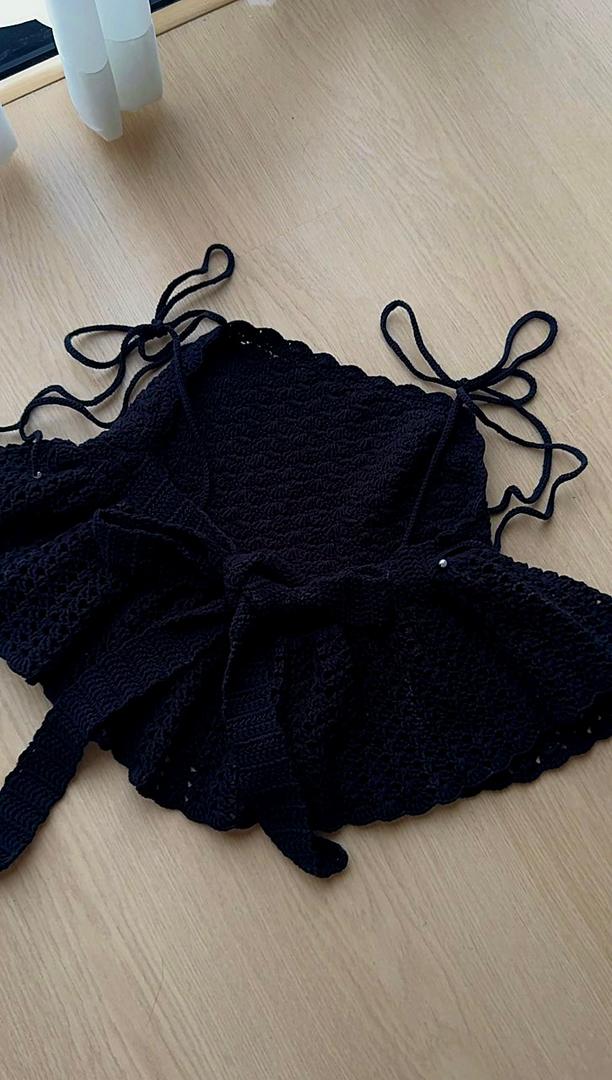 Valeria Ruffle Backless Top